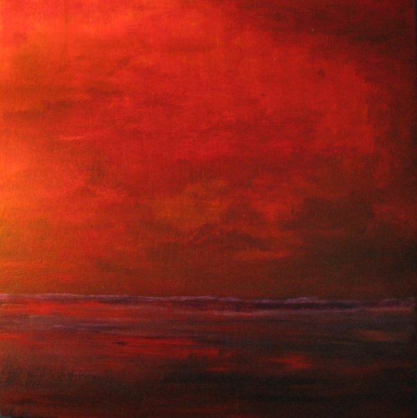 Red Horizontal composition